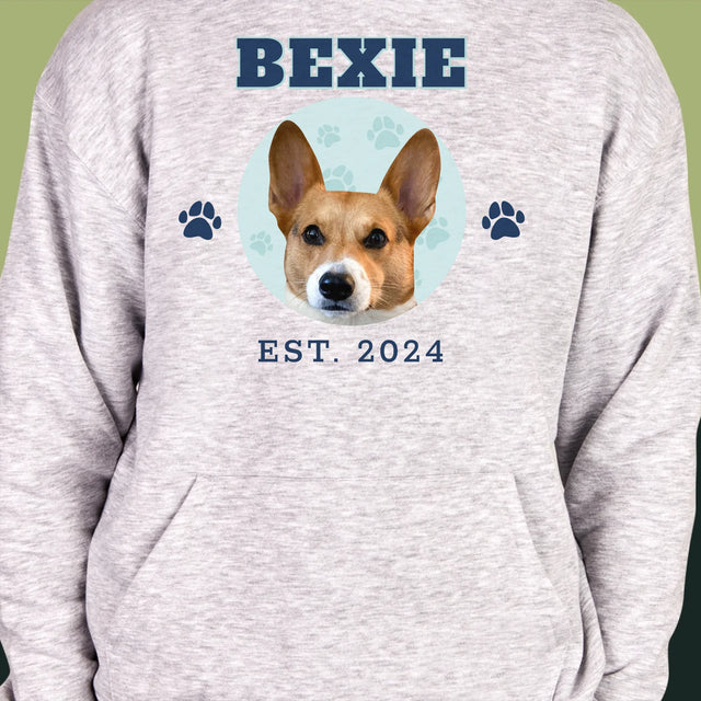 Tvoje Postava: Tvůj Pes - Pánská Mikina S Kapuci