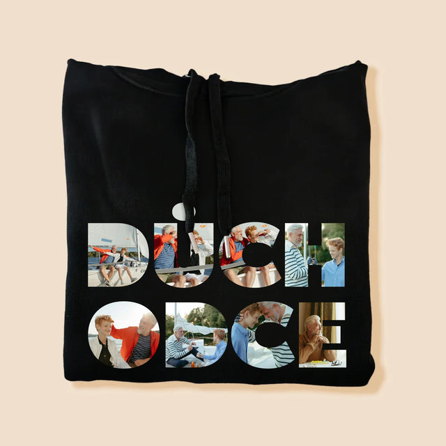 Slovo Z Fotek: Důchodce - Pánská Mikina S Kapuci