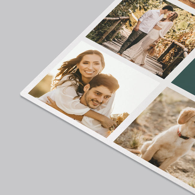 Fotokoláž: Koláž Milostná - Podložka Na Psací Stůl