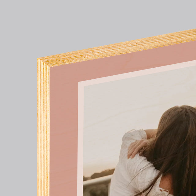 Fotka A Textem: Tvoje Písnička Na Qr - Tisk Na Dřevo