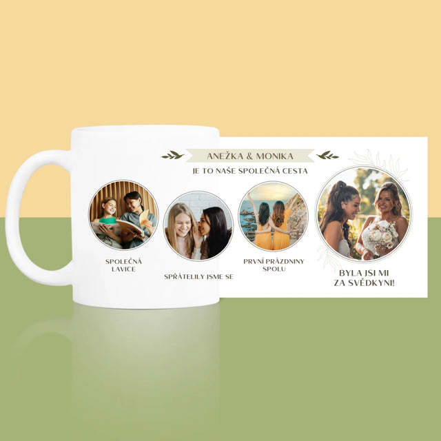 Fotokoláž: Je To Naše Společná Cesta - Hrnek