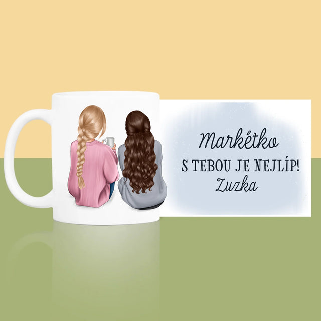 Designér Postav: Přítelkyně - Hrnek