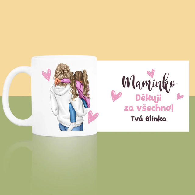 Designér Postav: Máma S Dítětem - Hrnek