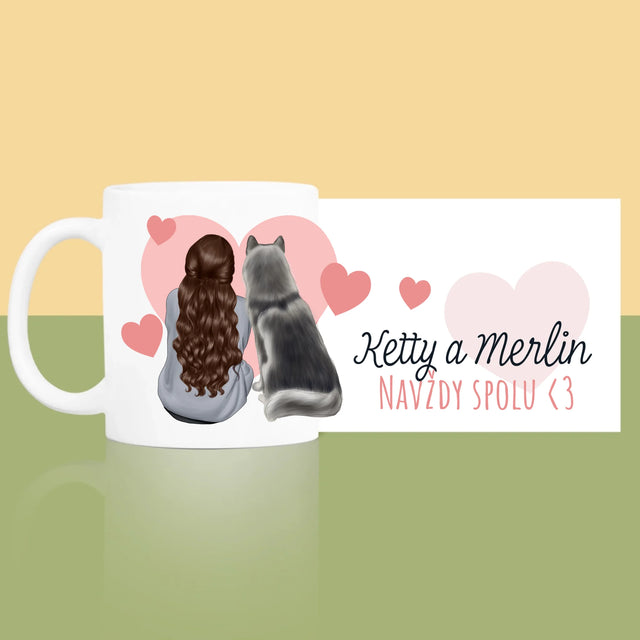 Designér Postav: Psí Přítel - Hrnek