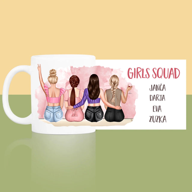 Designér Postav: Girls Squad - Hrnek