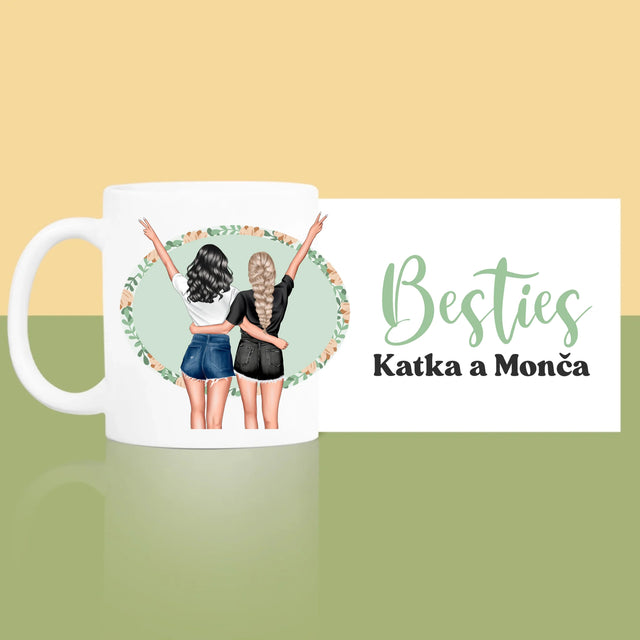 Designér Postav: Best Friends - Hrnek
