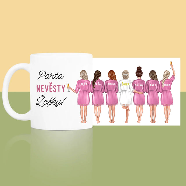 Designér Postav: Parta Nevěsty - Hrnek