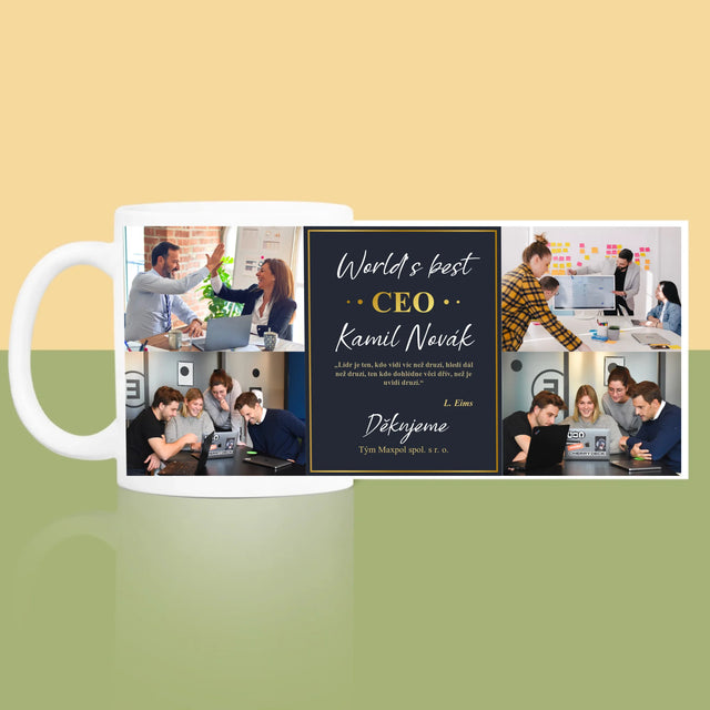 Fotokoláž: World’S Best Ceo - Hrnek