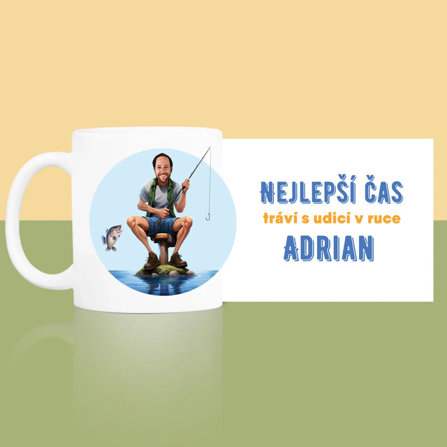 Fotka A Textem: Nejlepší Čas - Hrnek