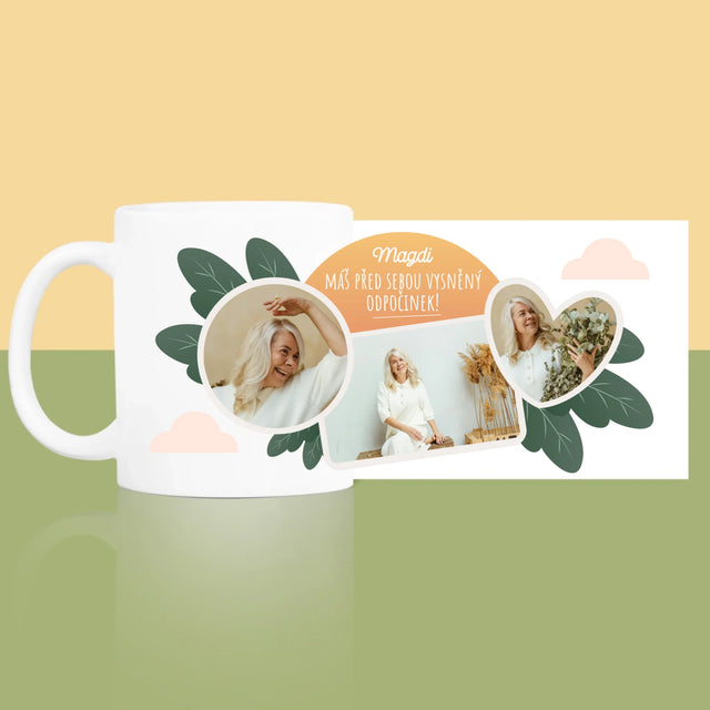 Fotokoláž: Vysněný Odpočinek - Hrnek