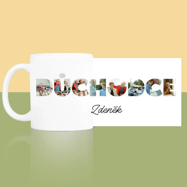 Slovo Z Fotek: Důchodce - Hrnek