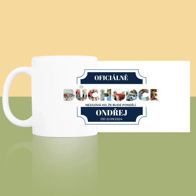 Slovo Z Fotek: Oficiálně Důchodce - Hrnek