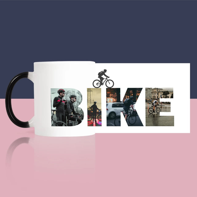 Slovo Z Fotek: Bike - Hrnek