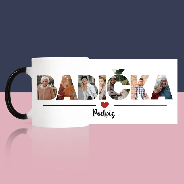 Slovo Z Fotek: Babička Z Vašich Fotek - Hrnek