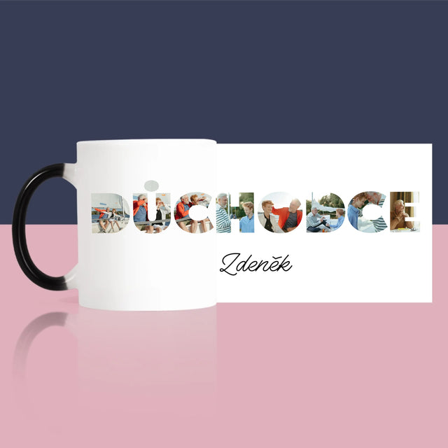 Slovo Z Fotek: Důchodce - Hrnek