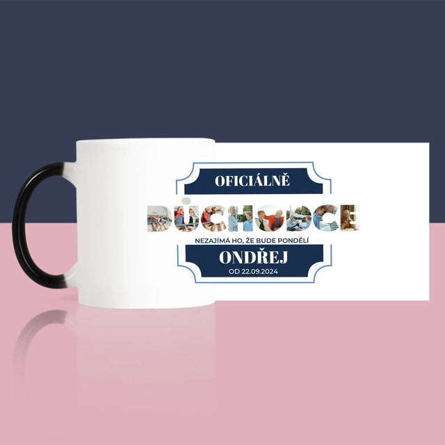 Slovo Z Fotek: Oficiálně Důchodce - Hrnek