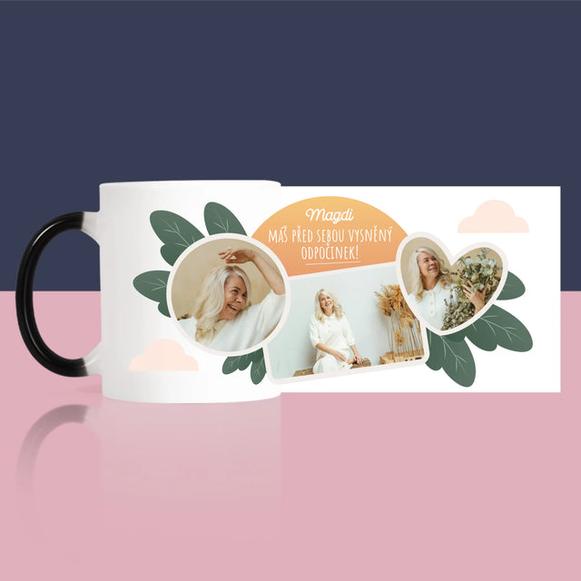 Fotokoláž: Vysněný Odpočinek - Hrnek