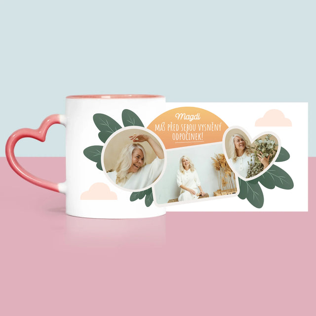 Fotokoláž: Vysněný Odpočinek - Hrnek