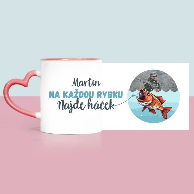 Fotka A Textem: Najde Háček - Hrnek