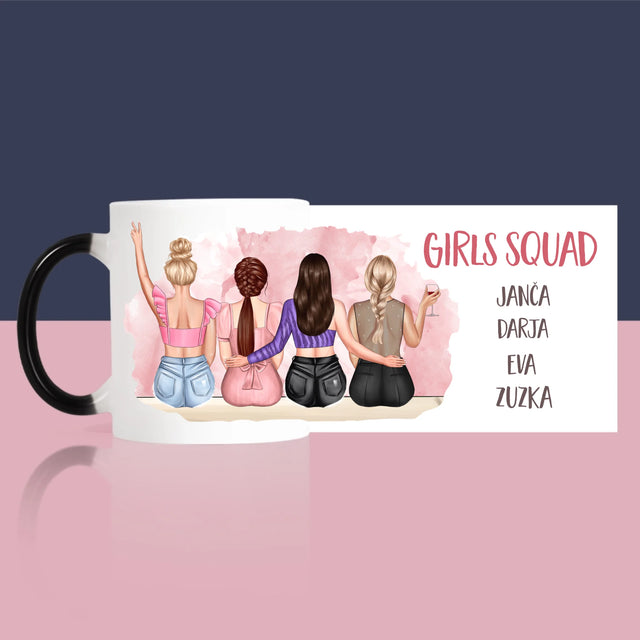 Designér Postav: Girls Squad - Hrnek