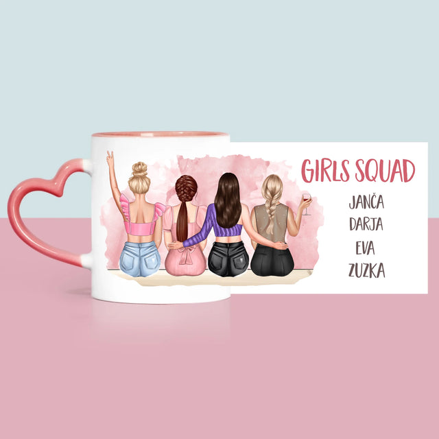 Designér Postav: Girls Squad - Hrnek