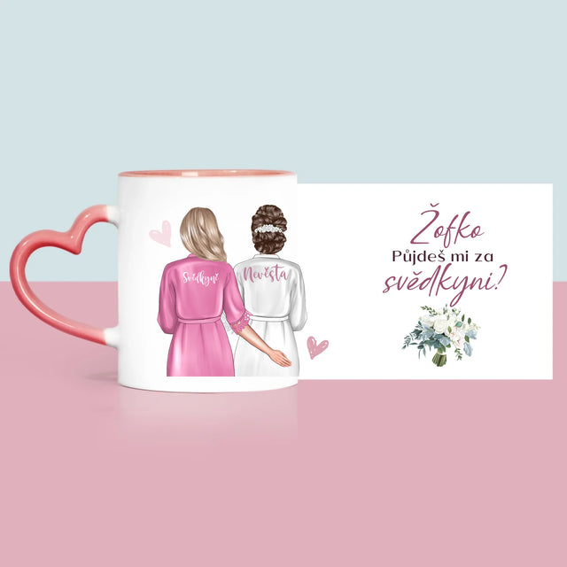 Designér Postav: Půjdeš Mi Za Svědkyni - Hrnek