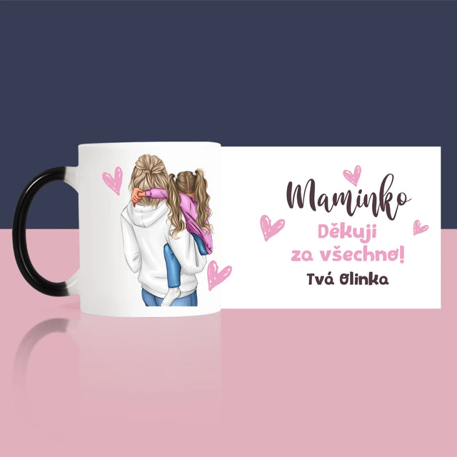 Designér Postav: Máma S Dítětem - Hrnek