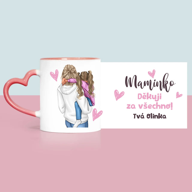 Designér Postav: Máma S Dítětem - Hrnek