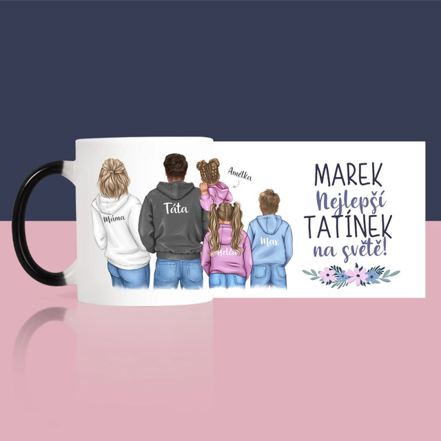 Designér Postav: Rodina S Dětmi - Hrnek