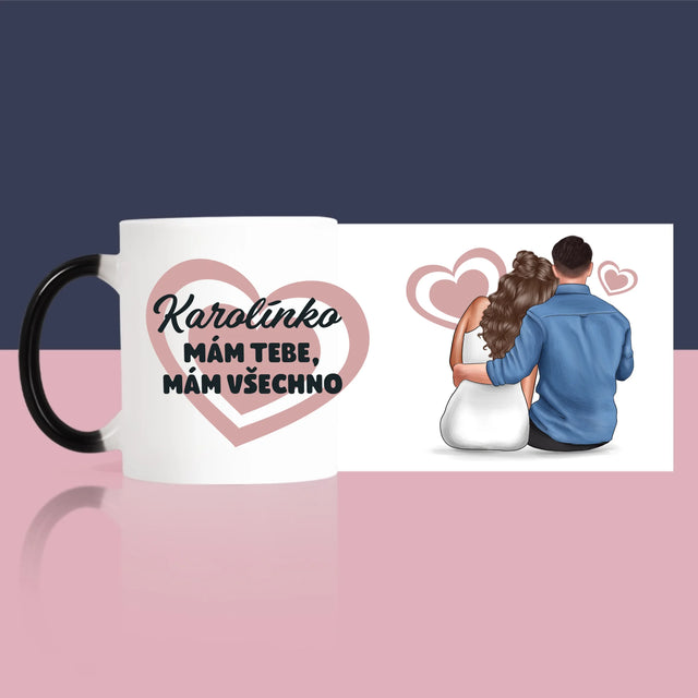 Designér Postav: Ona A On - Hrnek