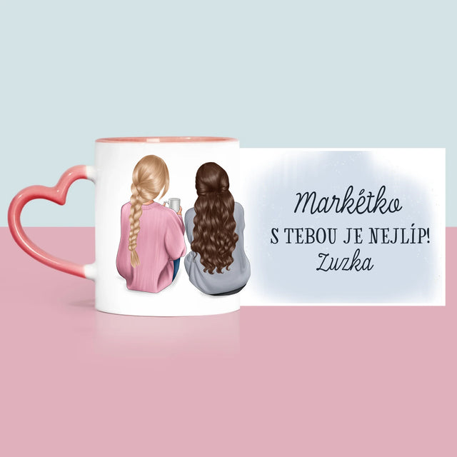 Designér Postav: Přítelkyně - Hrnek