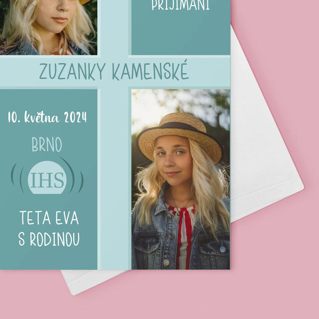 Fotokoláž: První Přijímání - Přání