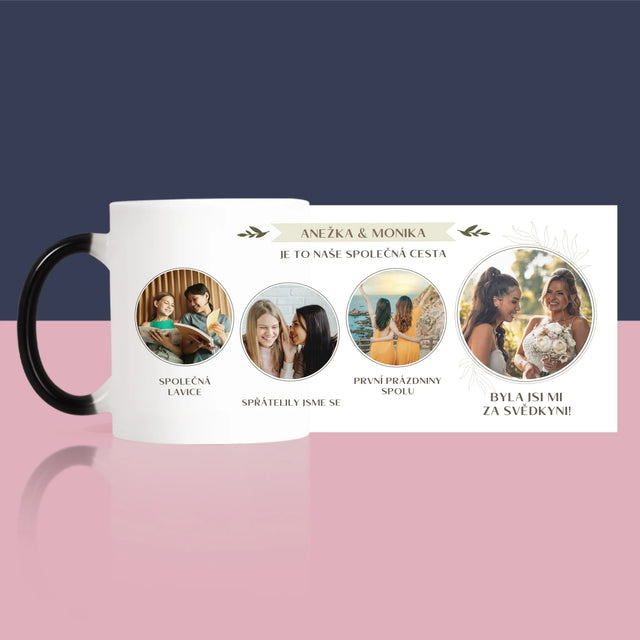 Fotokoláž: Je To Naše Společná Cesta - Hrnek