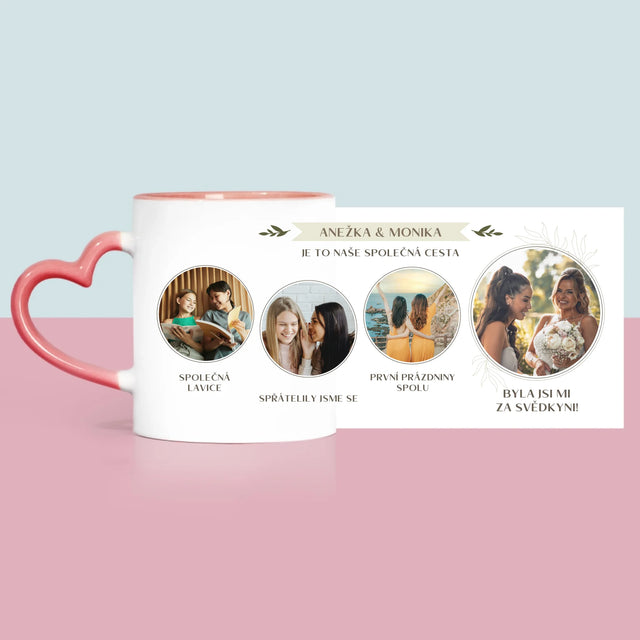 Fotokoláž: Je To Naše Společná Cesta - Hrnek
