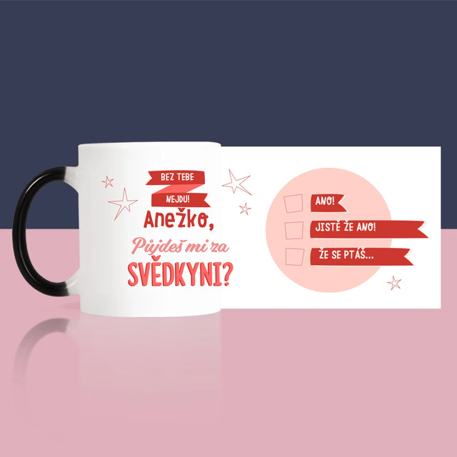 Jméno A Nápis: Bez Tebe Nejdu - Hrnek