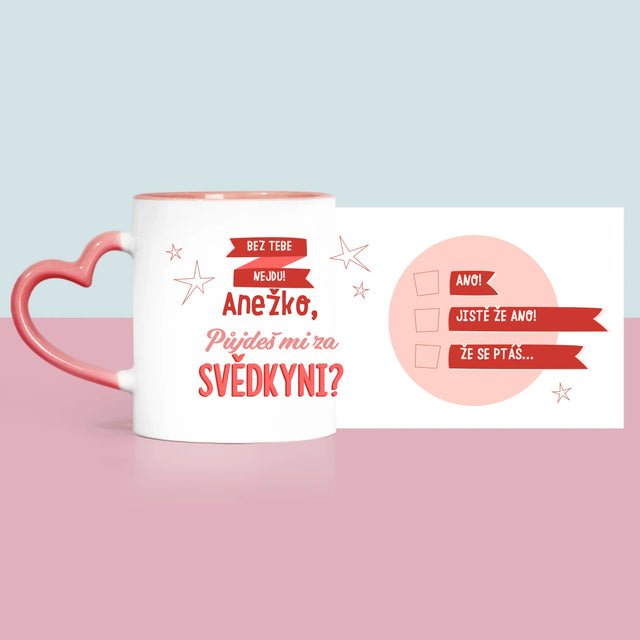 Jméno A Nápis: Bez Tebe Nejdu - Hrnek