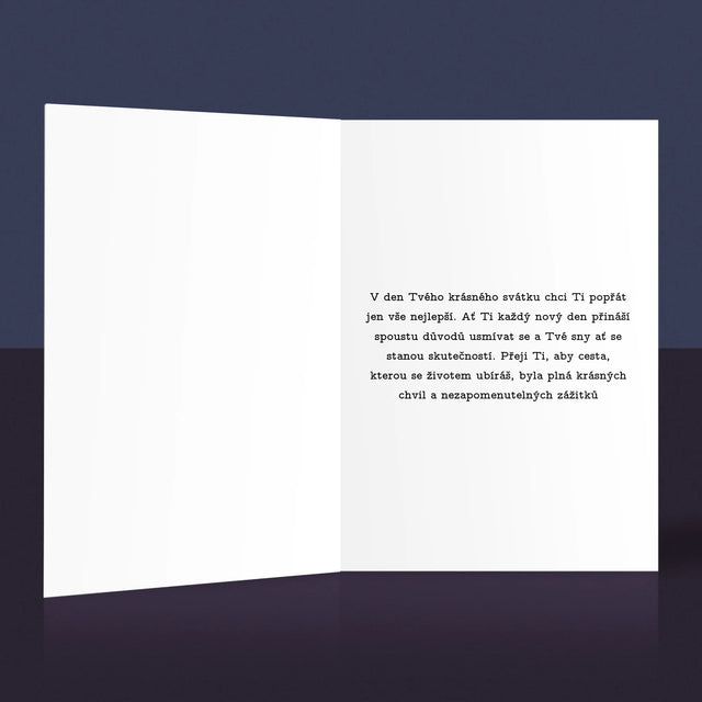 Fotka A Textem: Blahopřání Pro Mámu - Přání