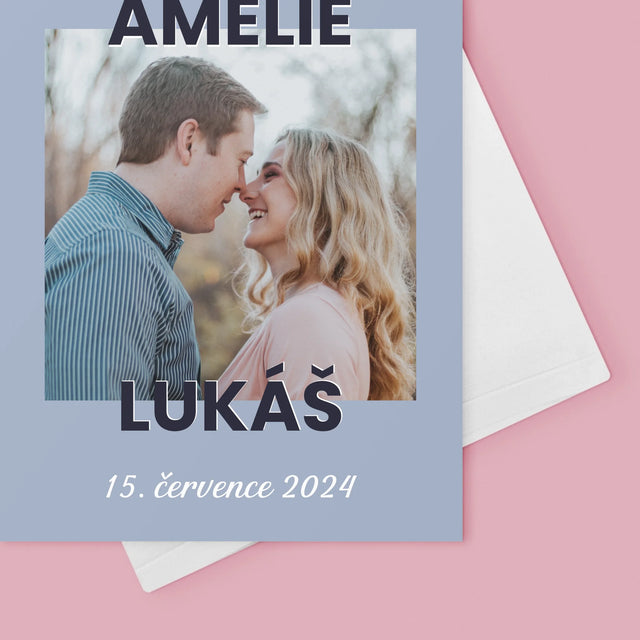 Fotka A Textem: Svatební Blahopřání - Přání