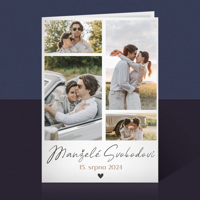 Fotokoláž: Manželé - Přání