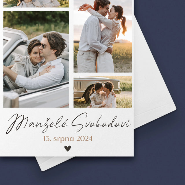 Fotokoláž: Manželé - Přání