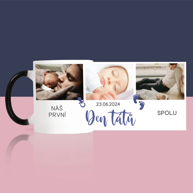 Fotokoláž: První Den Tátů - Hrnek