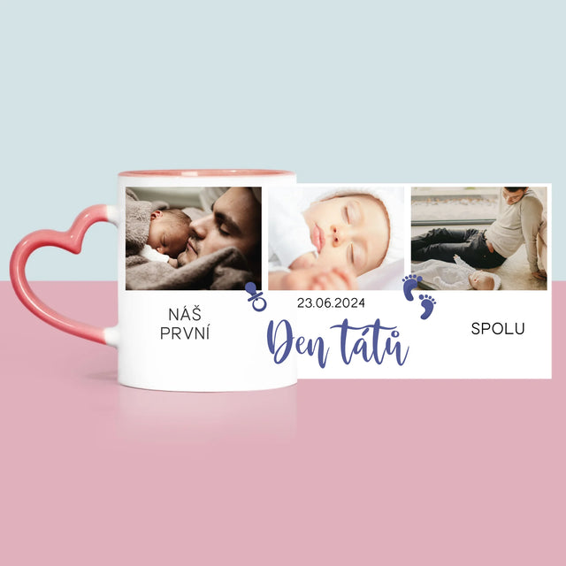 Fotokoláž: První Den Tátů - Hrnek