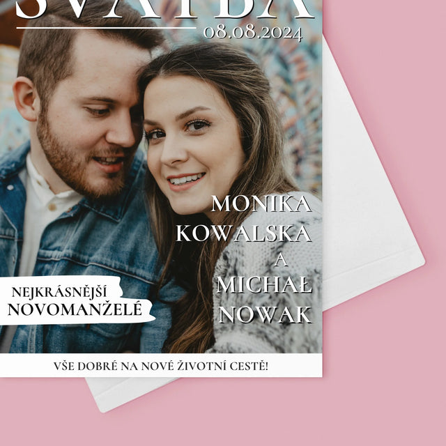 Obálka Časopisu: Nejkrásnější Svatba - Přání