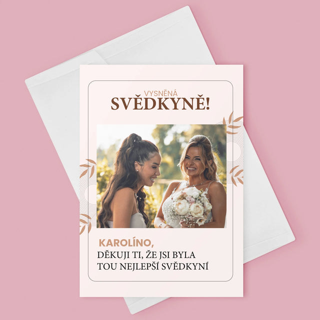 Fotka A Textem: Vysněná Svědkyně - Přání