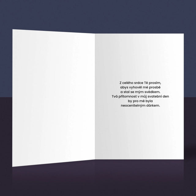 Jméno A Nápis: Mé Jediné Rozhodnutí - Přání