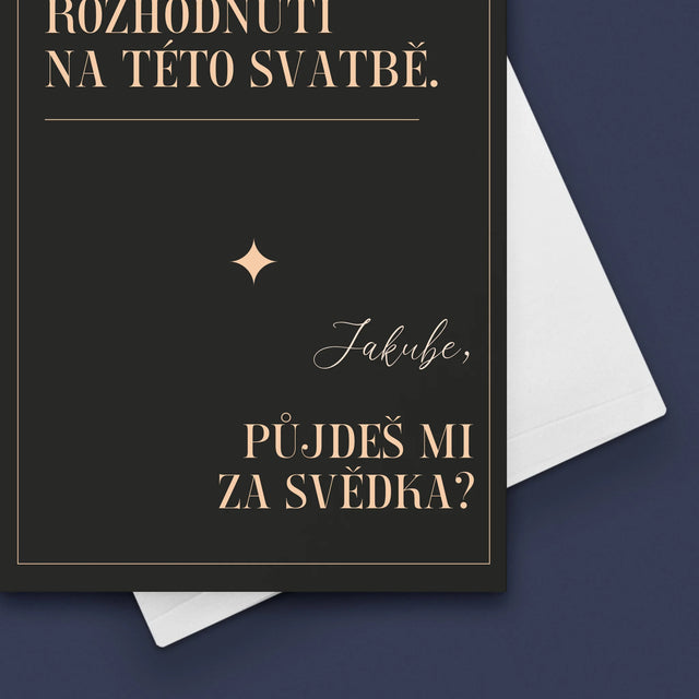 Jméno A Nápis: Mé Jediné Rozhodnutí - Přání