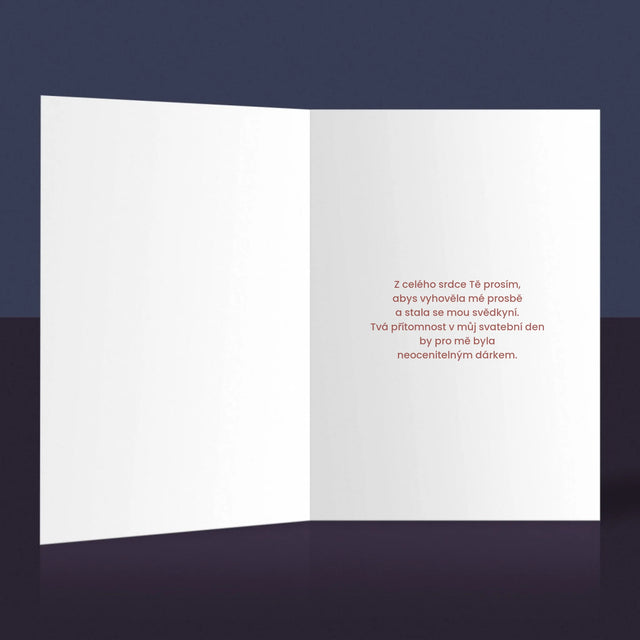 Jméno A Nápis: Bez Tebe Nejdu - Přání