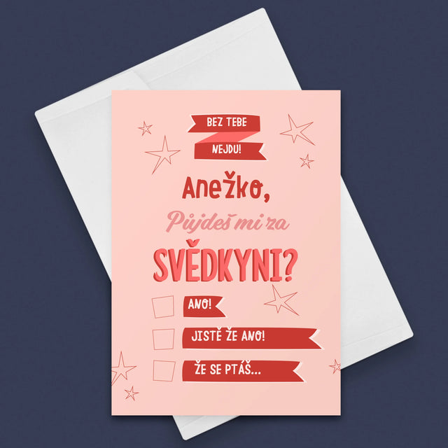 Jméno A Nápis: Bez Tebe Nejdu - Přání