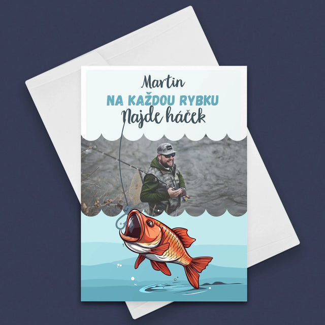 Fotka A Textem: Najde Háček - Přání