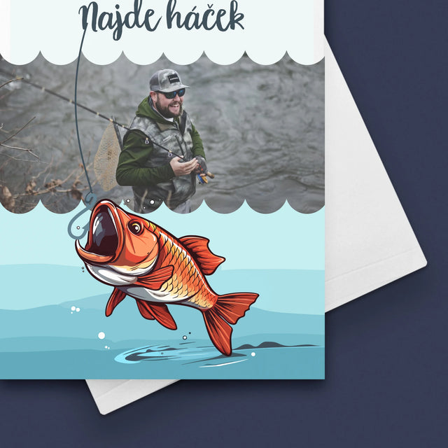 Fotka A Textem: Najde Háček - Přání